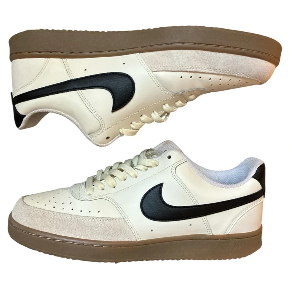 Nike Court Vision Low 'White Black Gum Size 8.5 Men’s